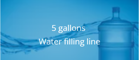 5 gallons Water filling line | Solutions | COMARK